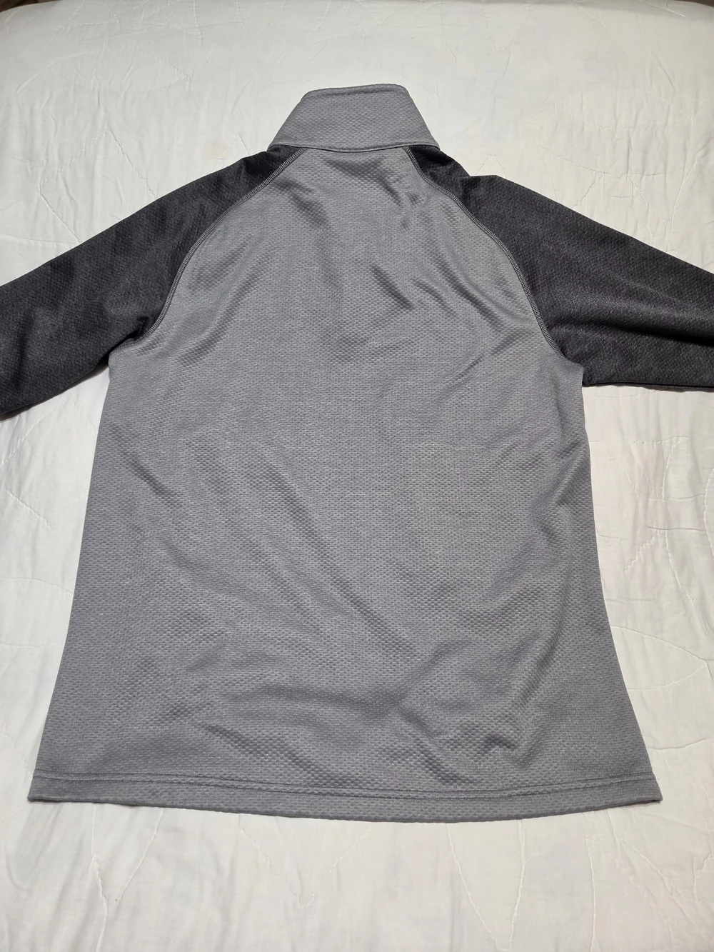 Under Armour Men’s Size L U.S. Army 1/4 Zip Pullover Grey Loose Fit Activewear